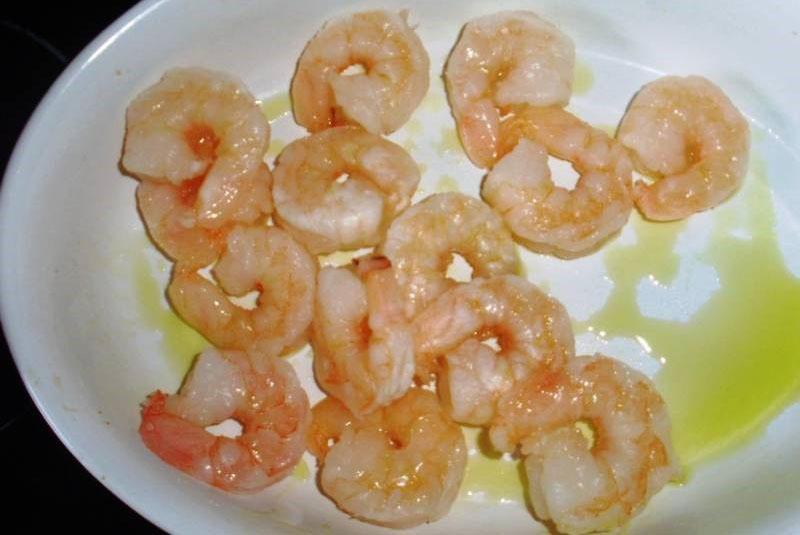 crevettes décortiquées