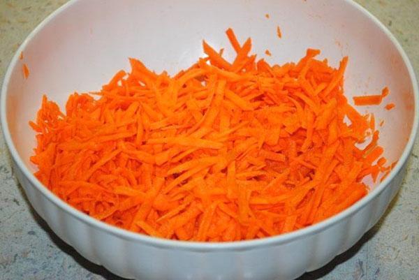 râper les carottes