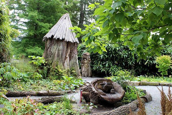 coin faune dans le jardin