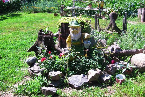 gnome garde le jardin