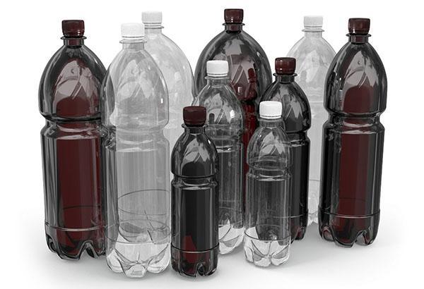 botellas de plástico para manualidades navideñas