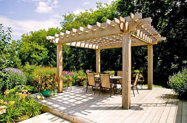 pergola sur place