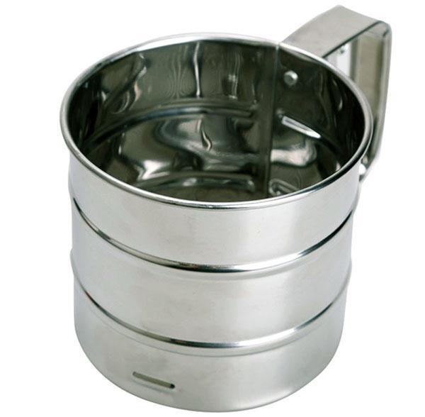 taza para tamizar harina