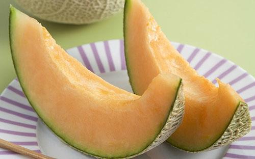 Le melon peut être consommé en quantité limitée