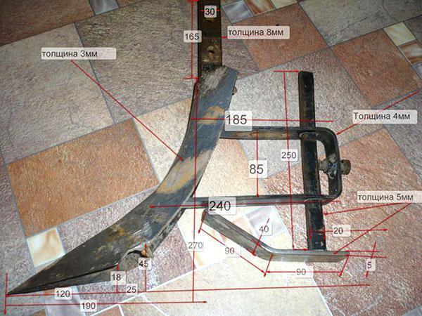 Dimensions d'un lister hiller fait maison
