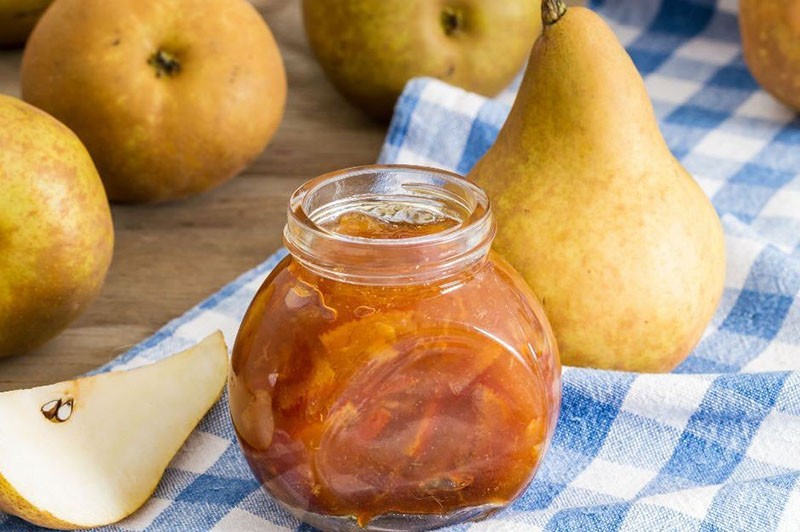 confiture de poire aromatique