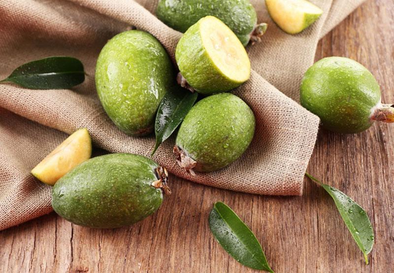 fruits uniques de feijoa