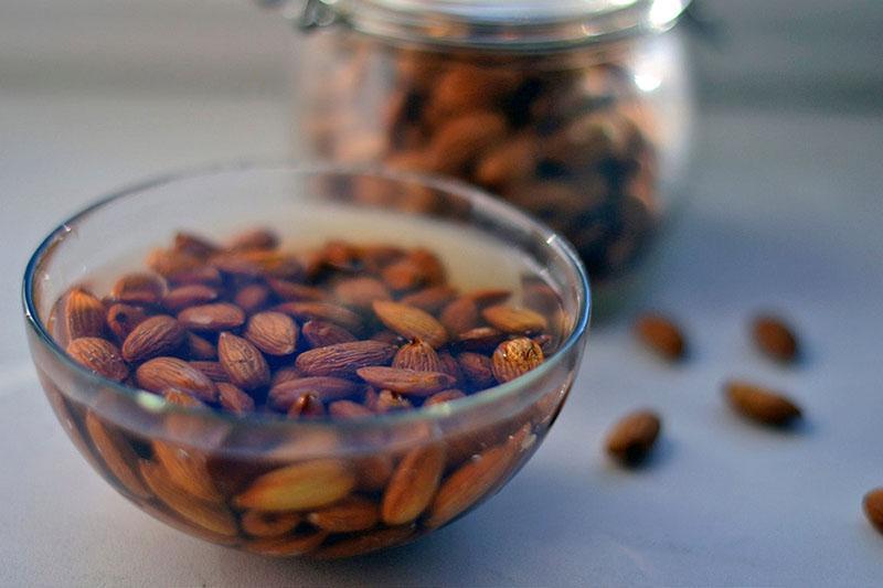 les bienfaits des amandes trempées