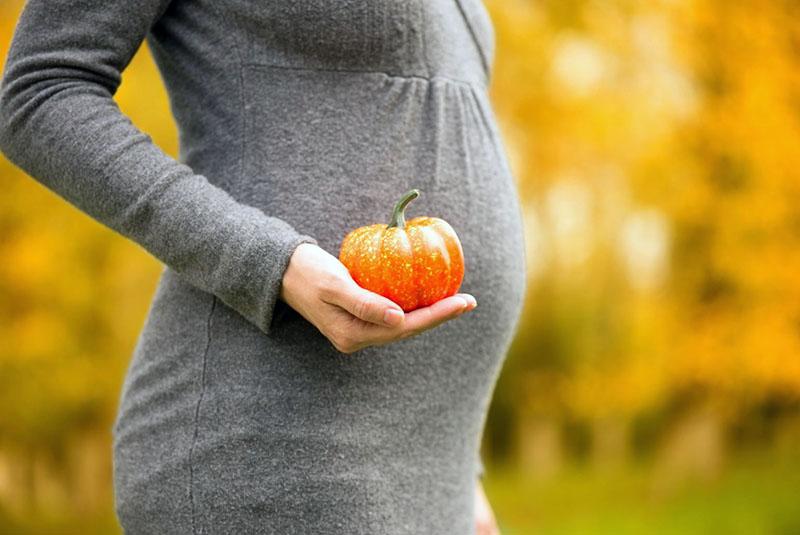 citrouille pour enceinte