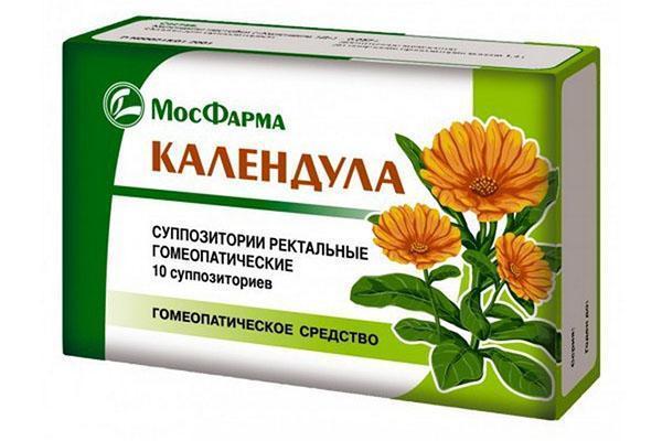 remède homéopathique - bougies au calendula