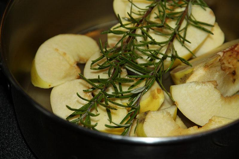 preparar los ingredientes para la mermelada