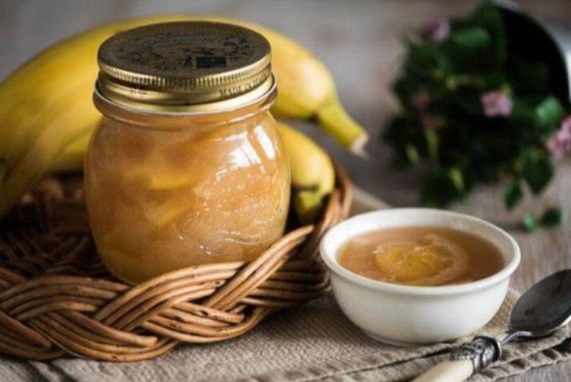 mermelada de plátano y manzana
