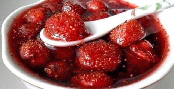 confiture de fraises cinq minutes