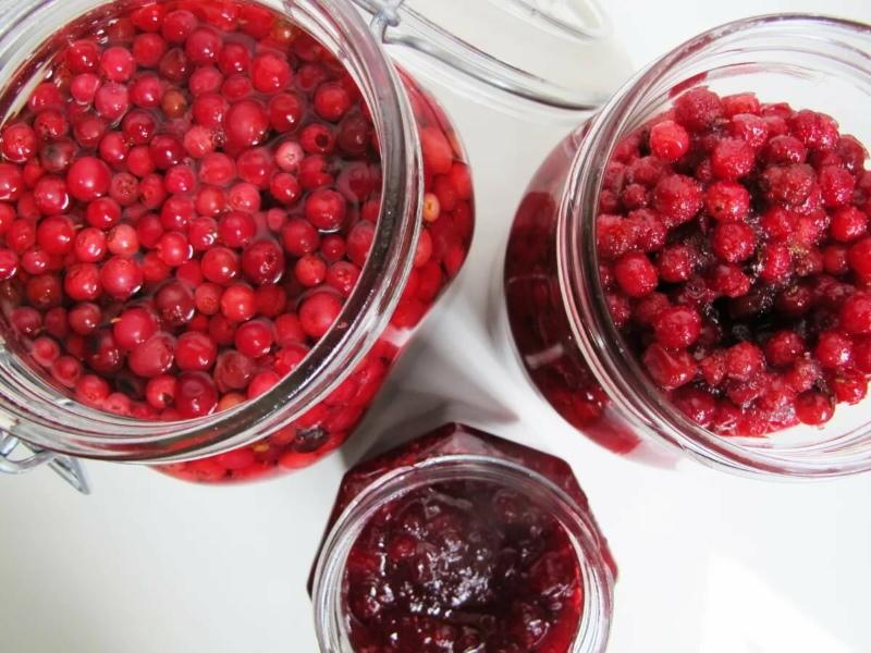 comment faire de la confiture de canneberges