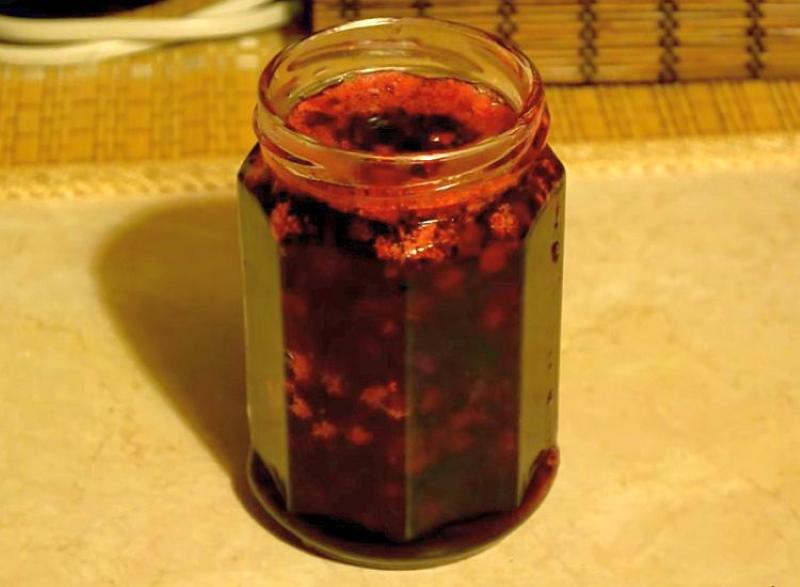 confiture de canneberges cinq minutes