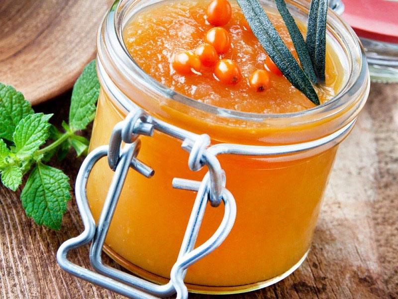 propriétés curatives de la confiture d'argousier