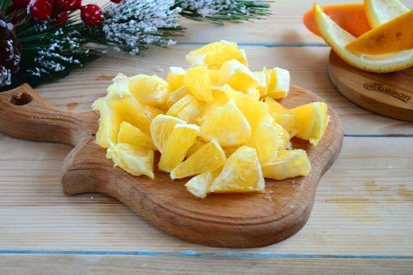 oranges tranchées pour confiture