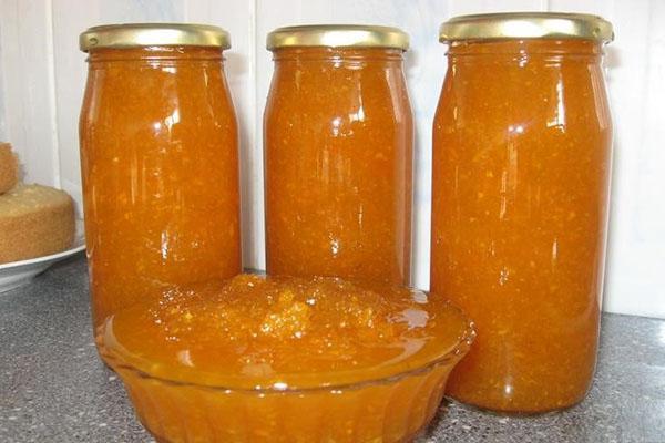 confiture de potiron aux abricots secs