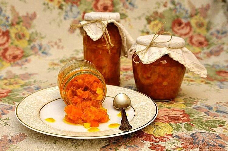 mermelada de calabaza para el invierno