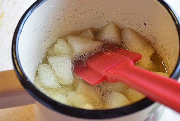 faire bouillir la compote de melon