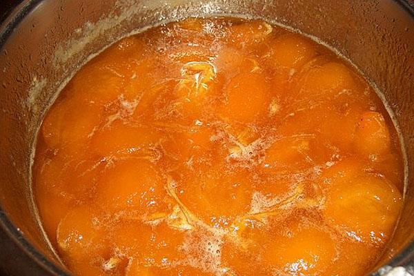 faire bouillir des abricots