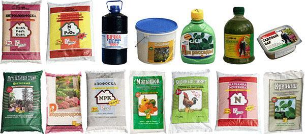 preparación de fertilizantes