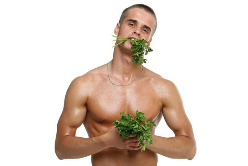 propriétés utiles du persil pour les hommes