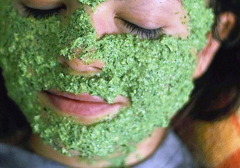 persil en cosmétologie