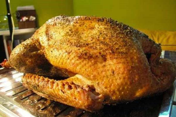 ganso cocinado tradicionalmente