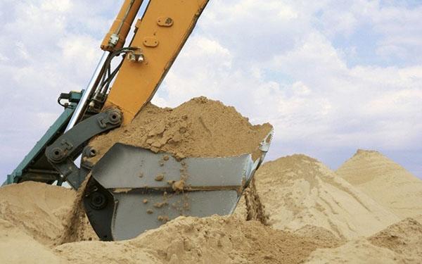 arena para hacer hormigón