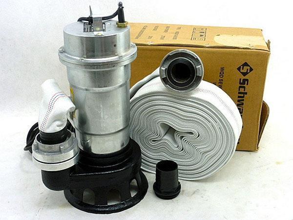 pompe fécale avec hachoir