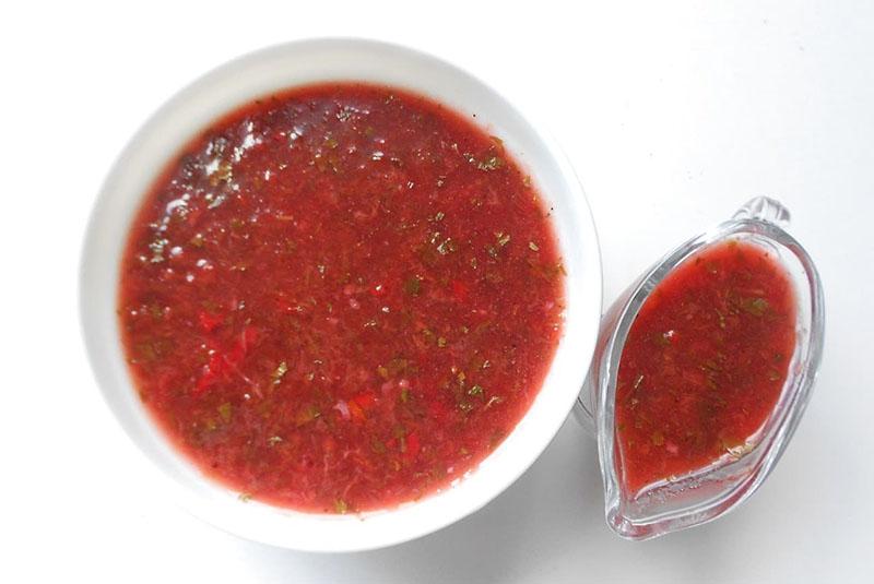 receta de tkemali de ciruela en lugar de salsa de tomate