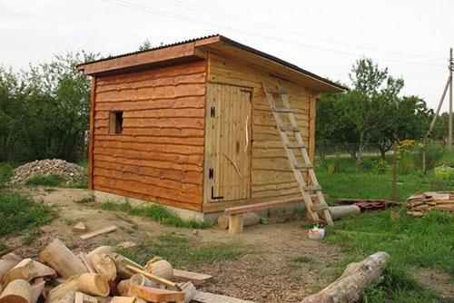 faites-le vous-même hangar en bois