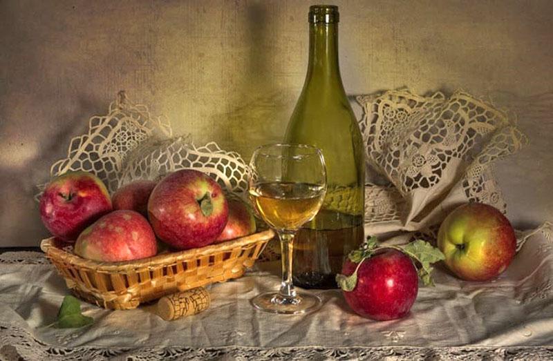 vino de manzana de mermelada en casa