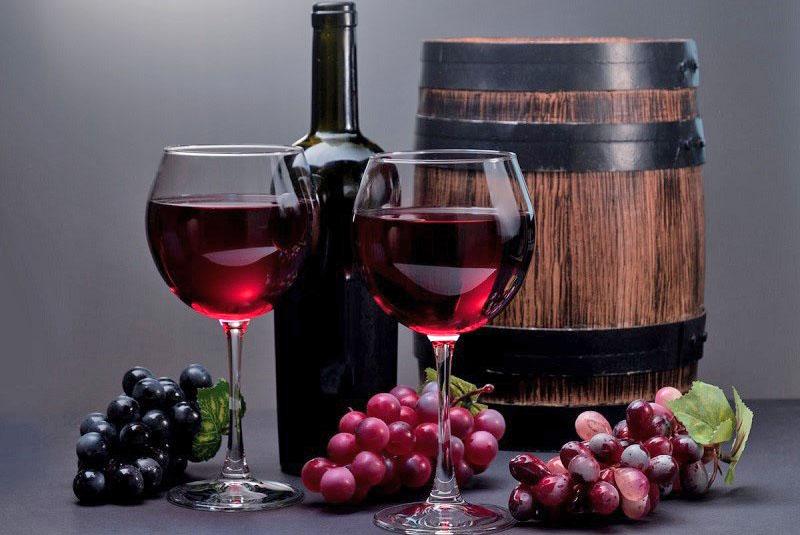 receta casera de vino de uva Isabella