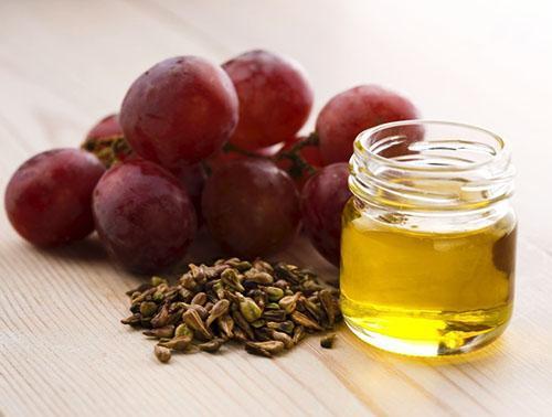El aceite de semilla de uva es bueno para la piel
