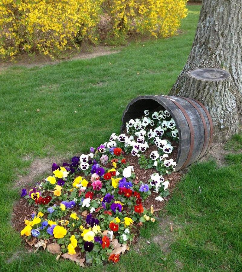 corriente de flores