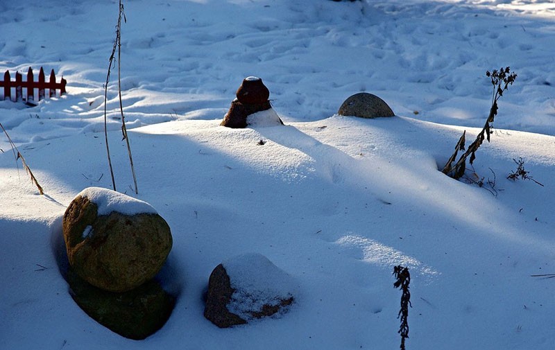 manta de nieve