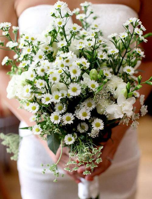 composition pour la mariée