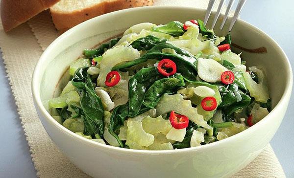 Ensalada de acelgas