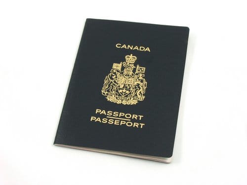 Sein kanadischer Pass