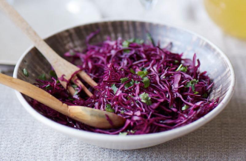 ensalada de col lombarda