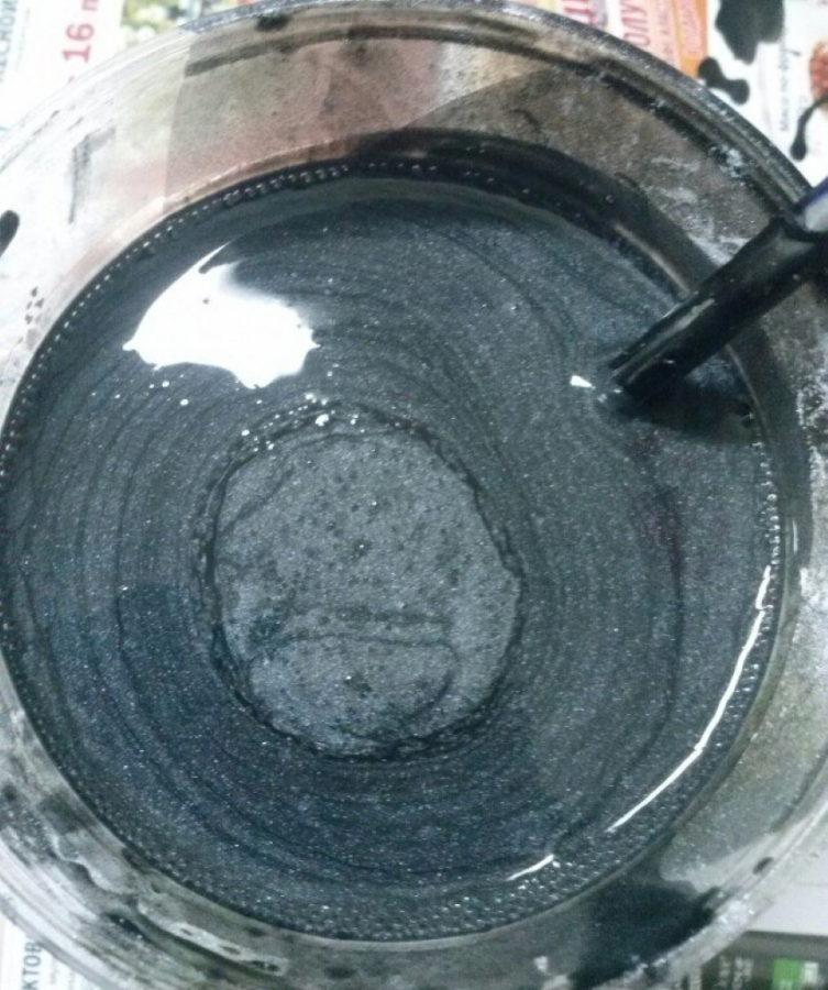 comment faire fondre le caoutchouc à l'état liquide