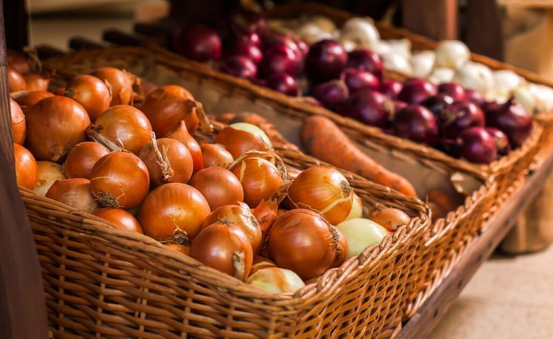 a que temperatura almacenar las cebollas