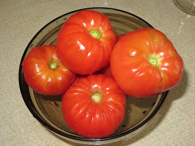 lavar tomates