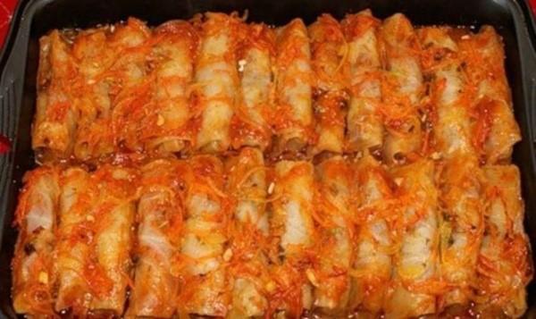 rouleaux de chou avec sauce