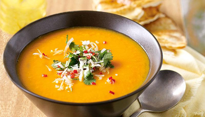 sopa de calabaza