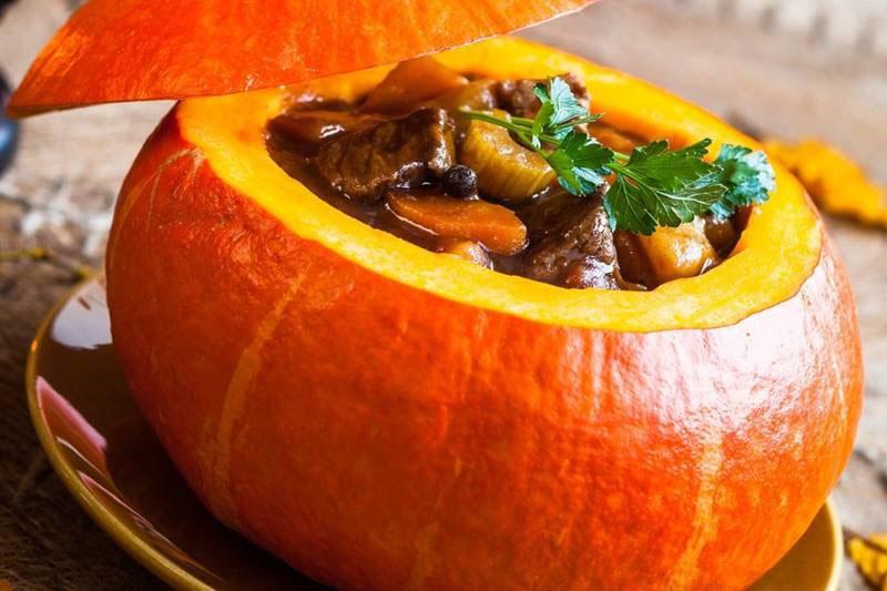 carne en calabaza
