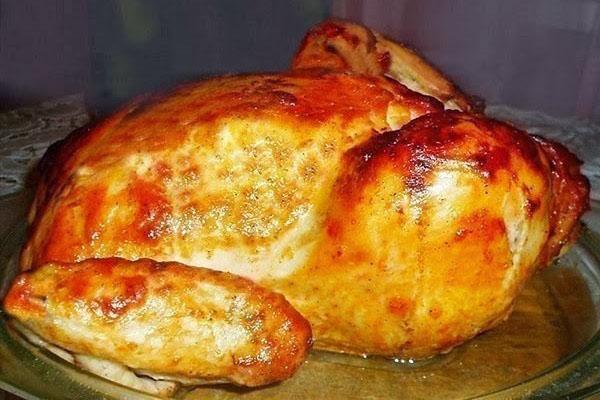 pollo en mostaza y mayonesa