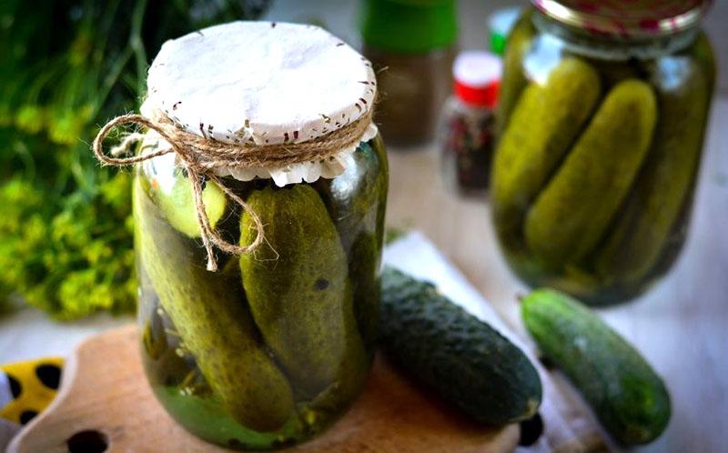 Recetas de pepino en escabeche para el invierno.